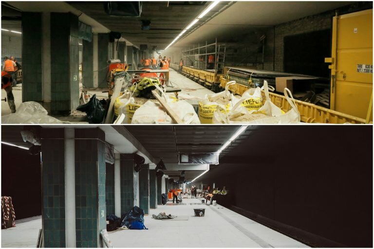 Einblicke in die Modernisierungsarbeiten