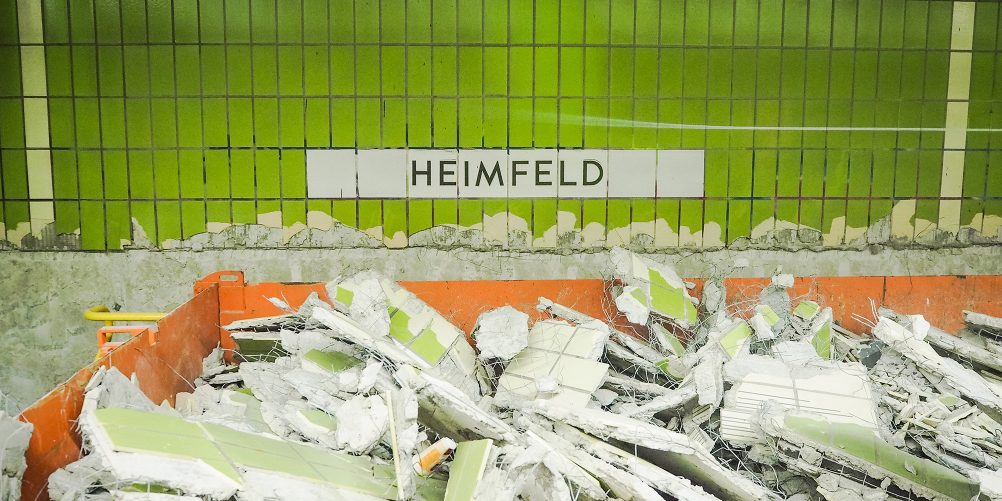 Heimfeld – Einblick in die Modernisierungsarbeiten