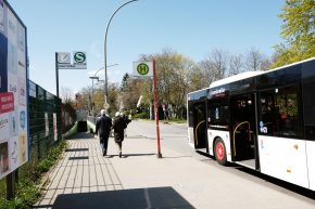 Sanierung der Elbchaussee – S-Bahn unterstützt das Verkehrsangebot