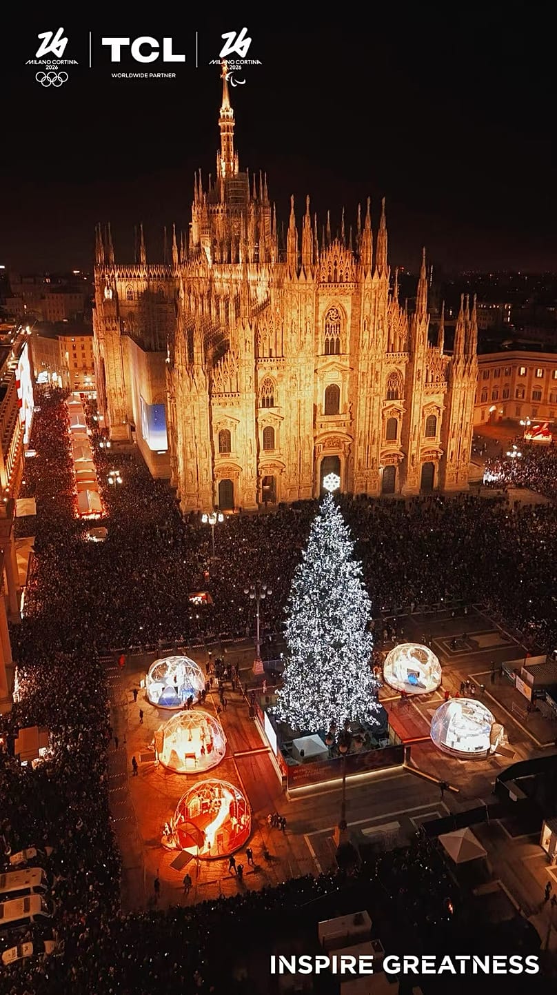 The TCL Winter Wonderland features five transparent igloos, each themed around one of the five continents with sport-inspired decorations and TCL’s latest innovations.