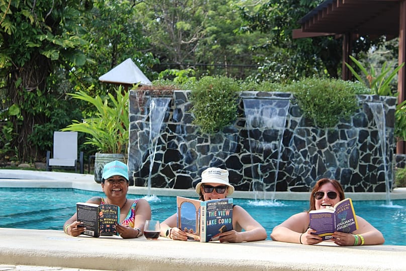 Guinevere de la Mare co-founded the Silent Book Club and is just back from a retreat in Costa Rica.