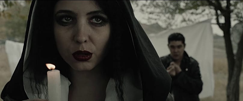 A scene from Kazakh Scary Tales. For the director it was important that modern-day bleak reality co-existed with folklore