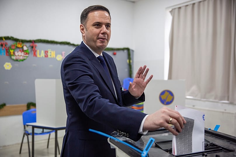 The leader of the opposition in Kosovo, Liumir Abdiciku