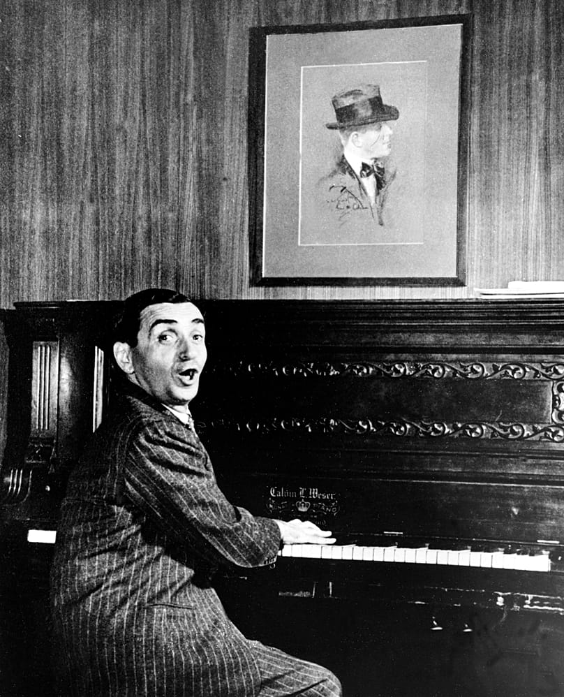 FILE: Songwriter Irving Berlin can be seen at the piano in the 1920s.