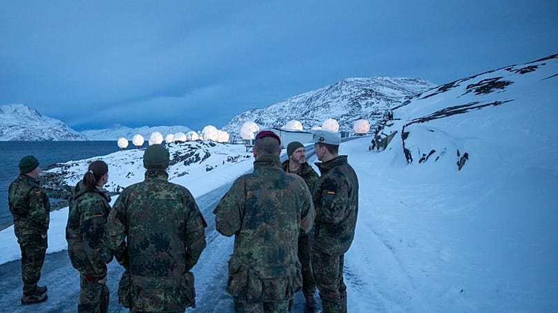 Bundeswehr soldiers in Greenland, January 2026