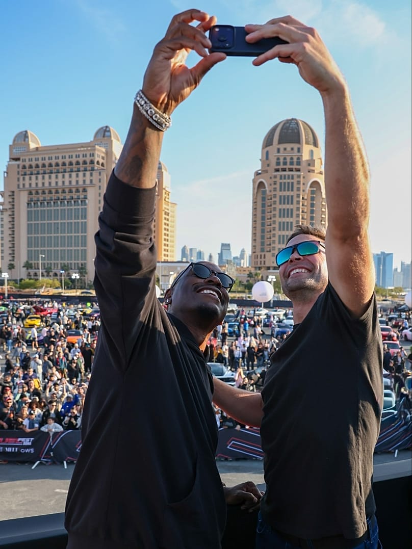 Tyrese Gibson and Cody Walker take a moment to remember themselves