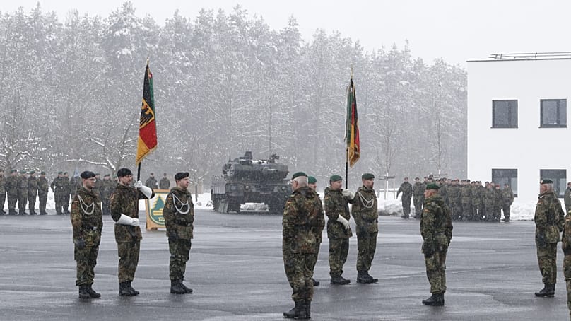 First combat troop battalions to be subordinated to the 45 "Lithuania" armoured brigade, 29/01/2026