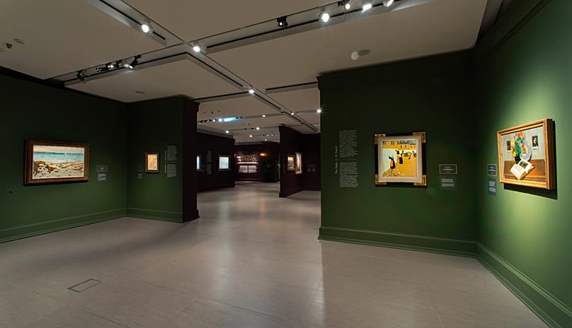 View of the exhibition
