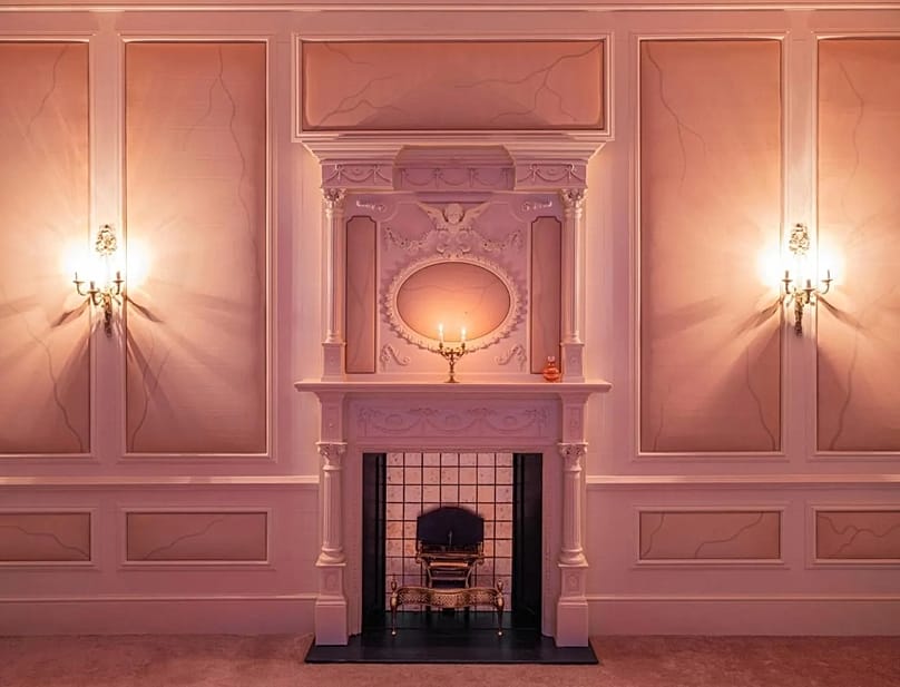 Catherine's fireplace