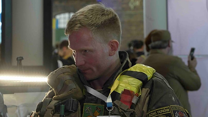 Nils Thal at this year's Café Kyiv, 23/02/2026