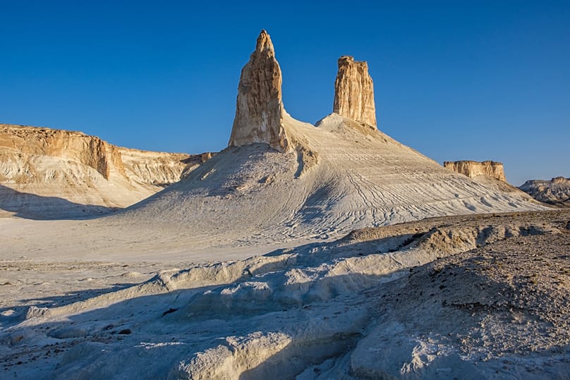 Bozzhyra tract in the Mangystau region of western Kazakhstan