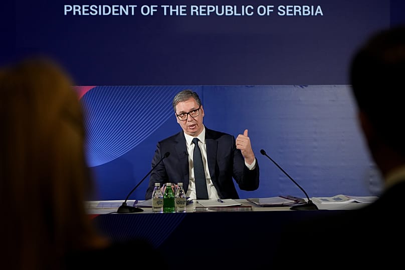 Serbian President Aleksandar Vučić
