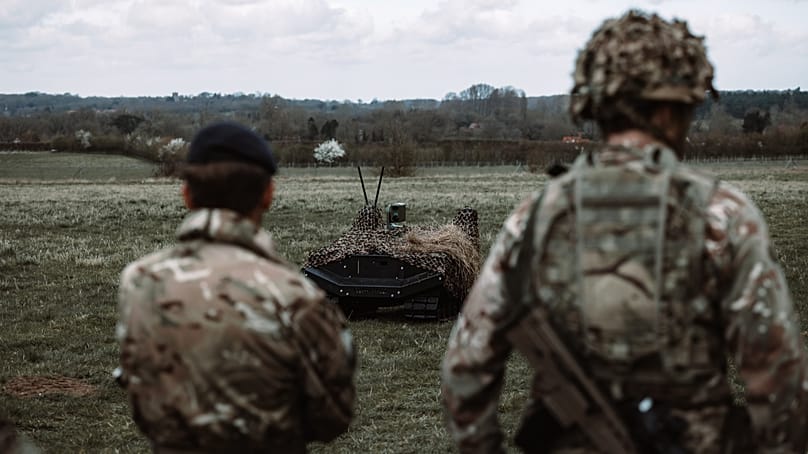 An ARX Robotics land drone