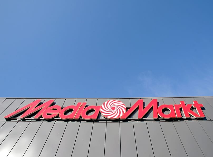 The signage of a Mediamarkt store in Düsseldorf, 1 August, 2007