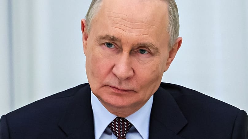 Vladimir Putin is accused of the crime of aggression.