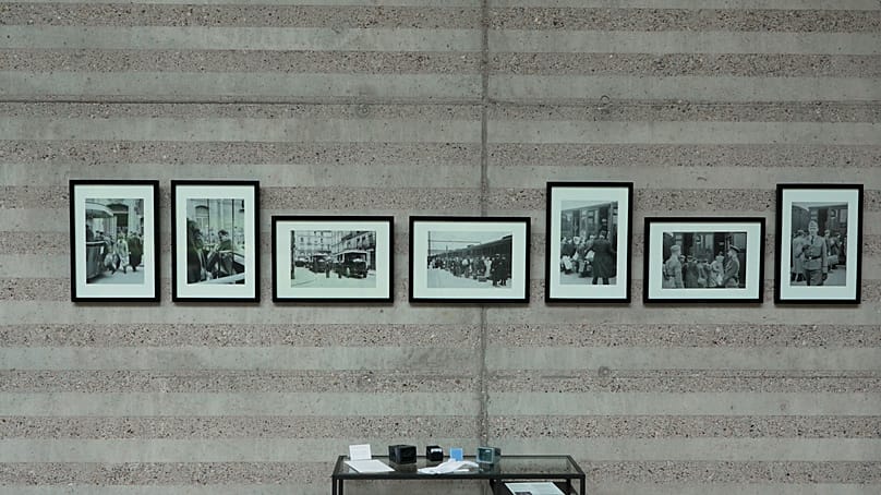 The pictures commissioned by the propaganda company of the German Wehrmacht document the first arrests of foreign Jews.