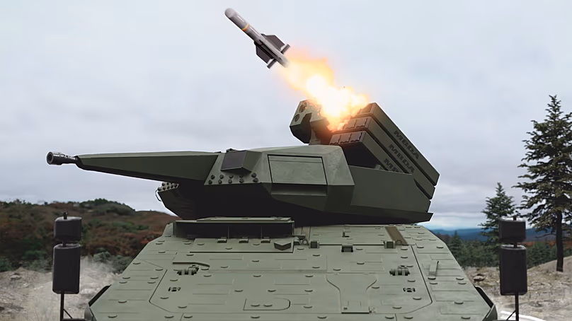 MDBA-missile on a skyranger