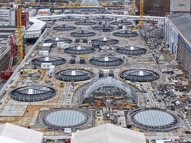 Stuttgart's main station is being relocated underground.