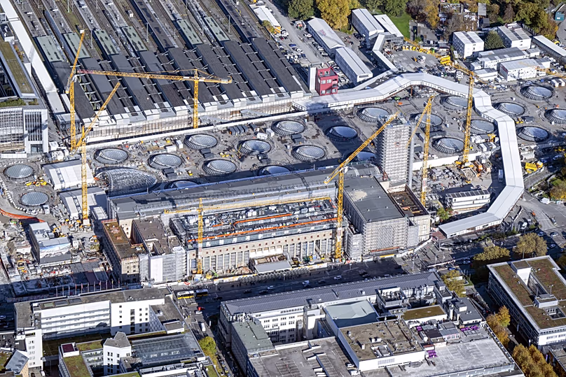 Relocating Stuttgart's main station underground will create 100 hectares of space above ground for two new districts.