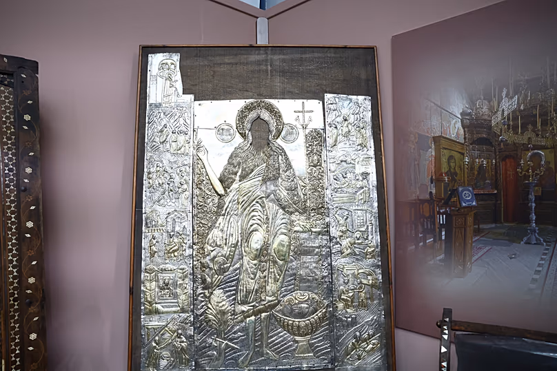 Ecclesiastical artefacts returning to Greece on display at the Museum of Byzantine Culture